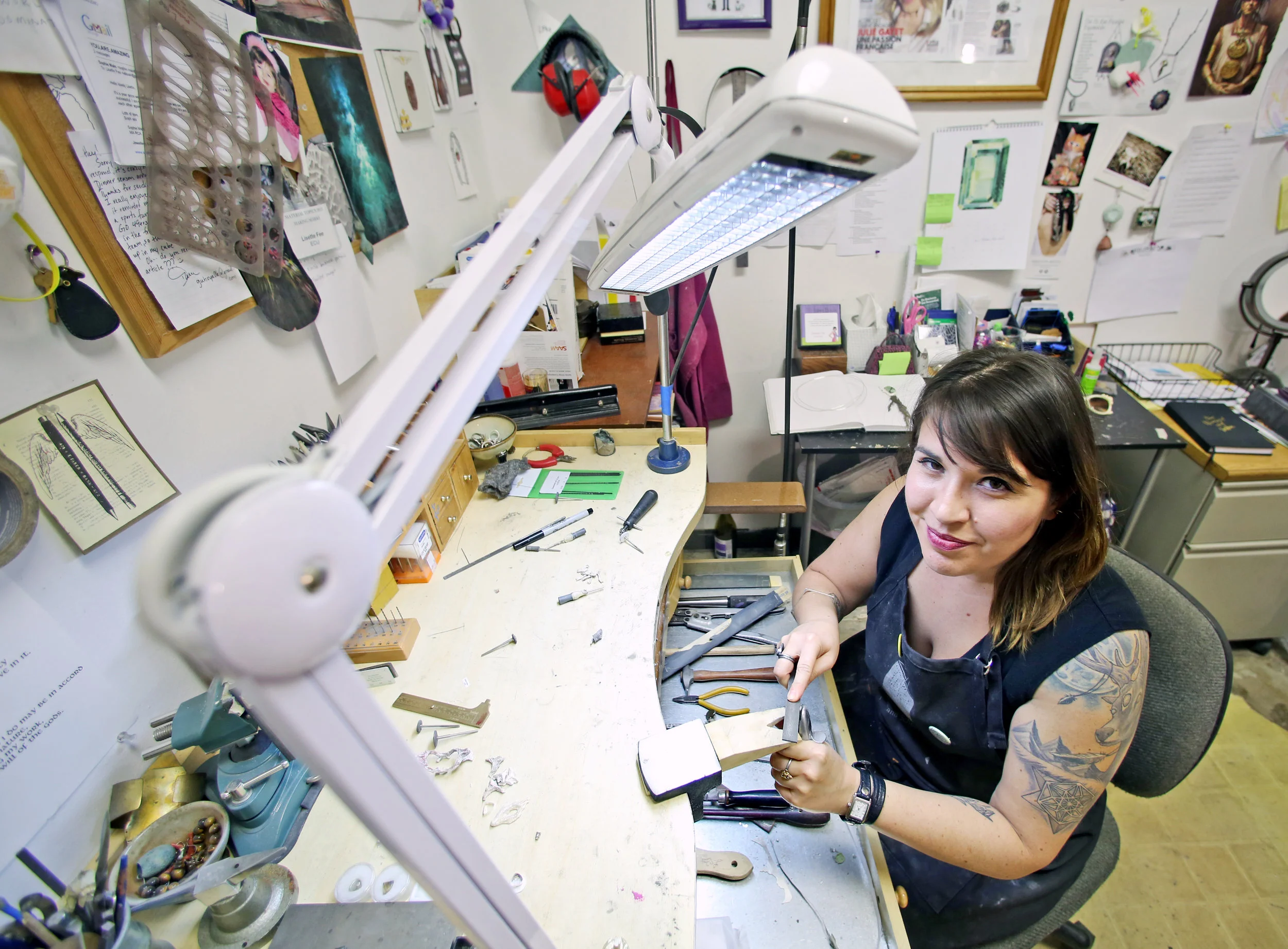 In my old studio at Art Avenue.