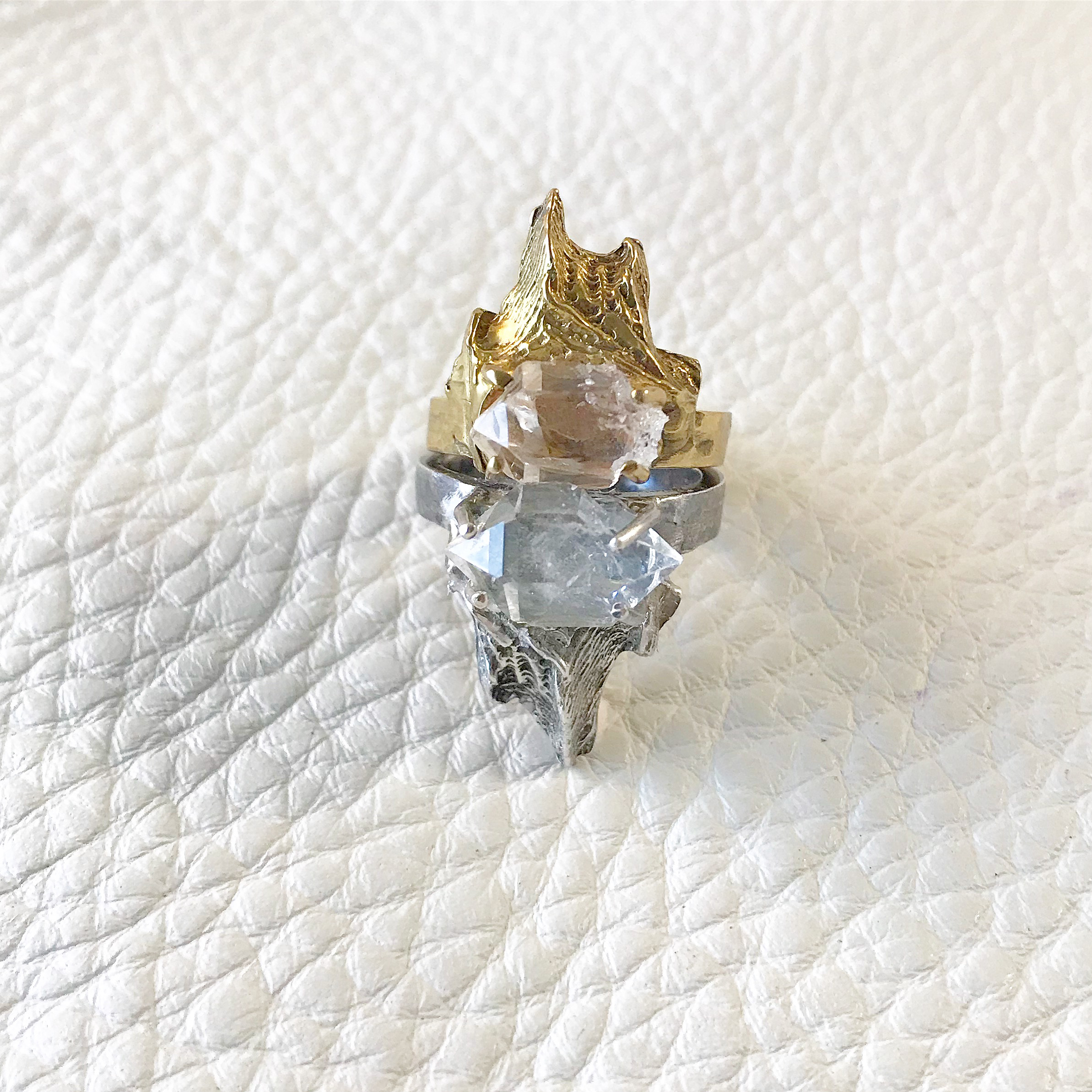 Ondine Herkimer Diamond Ring
