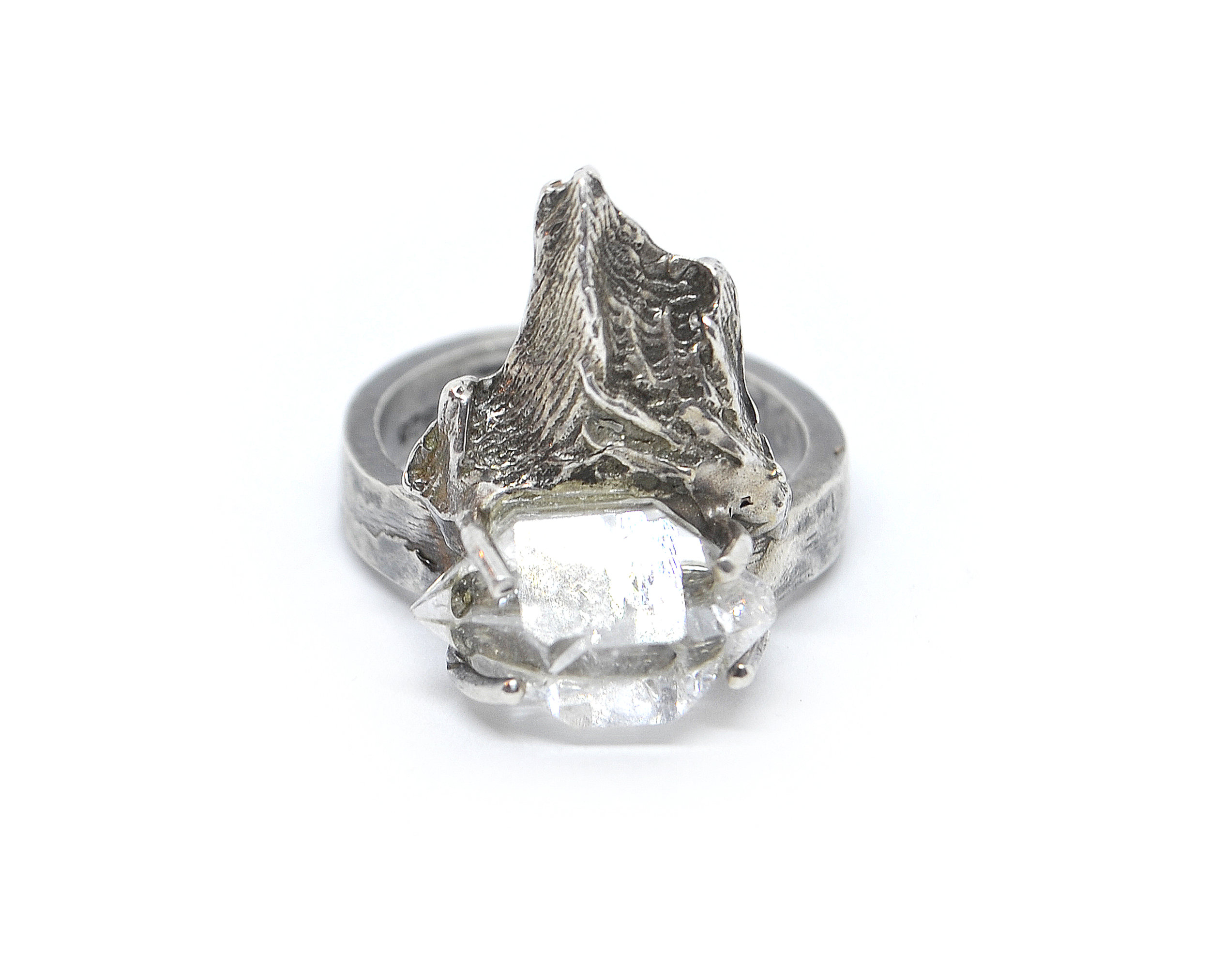 Ondine Herkimer Diamond Ring