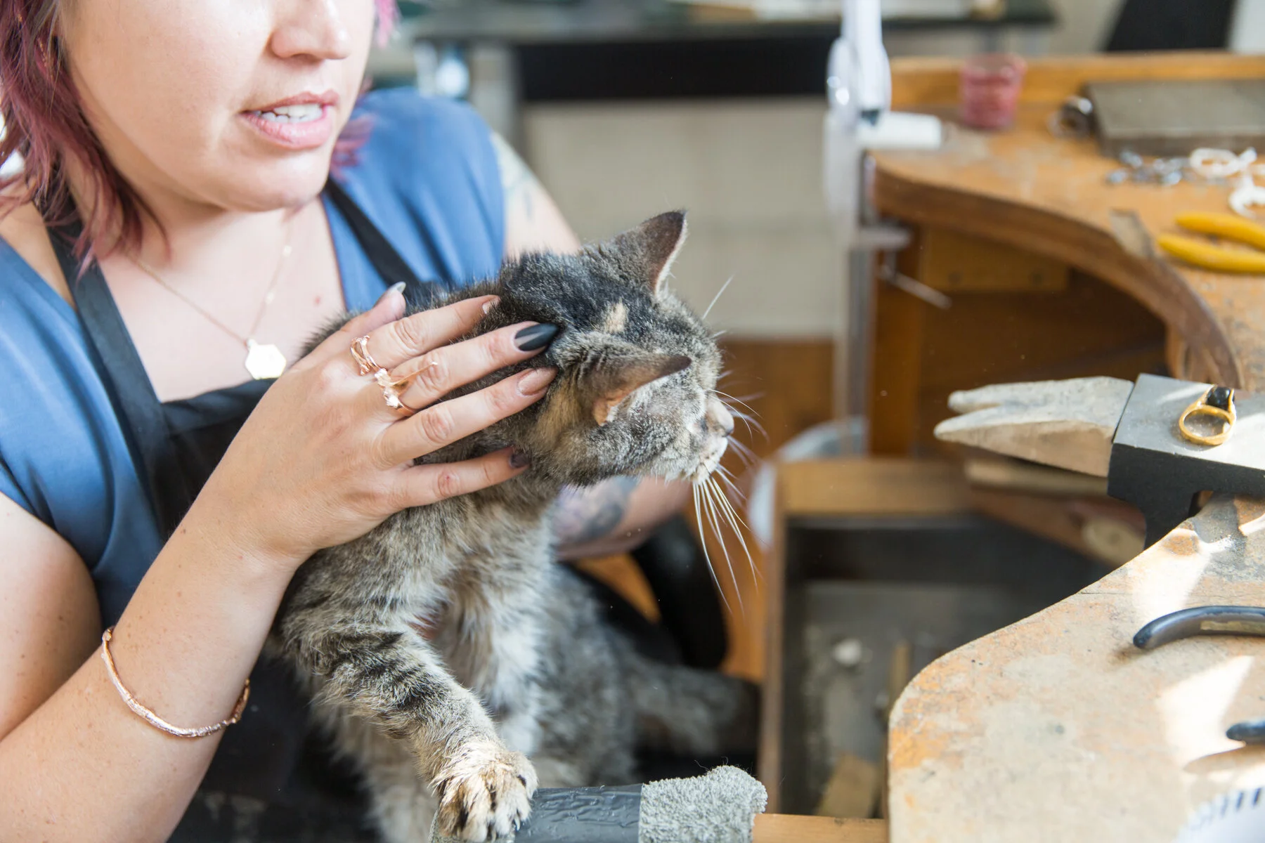 God I miss the moments of holding her in my lap and petting her.