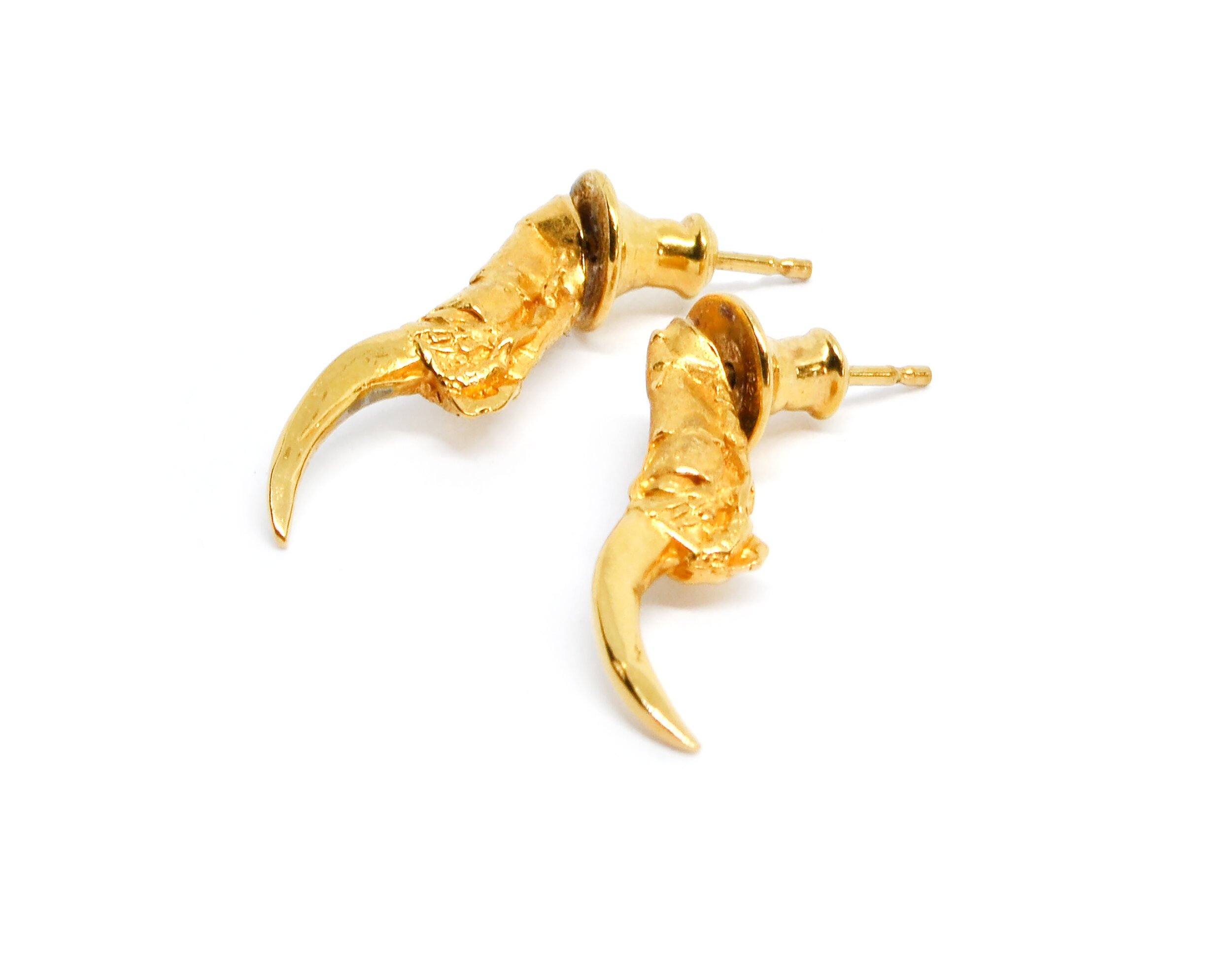 The Hunted II - Single Crow Claw Talon Earring