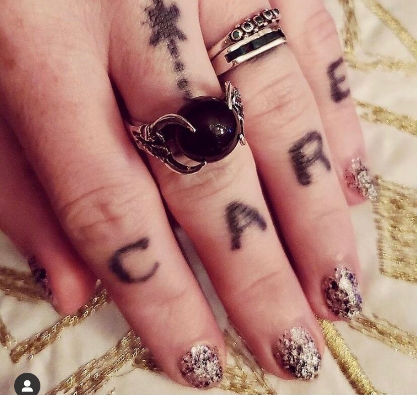Brigid Black Obsidian Orb Ring