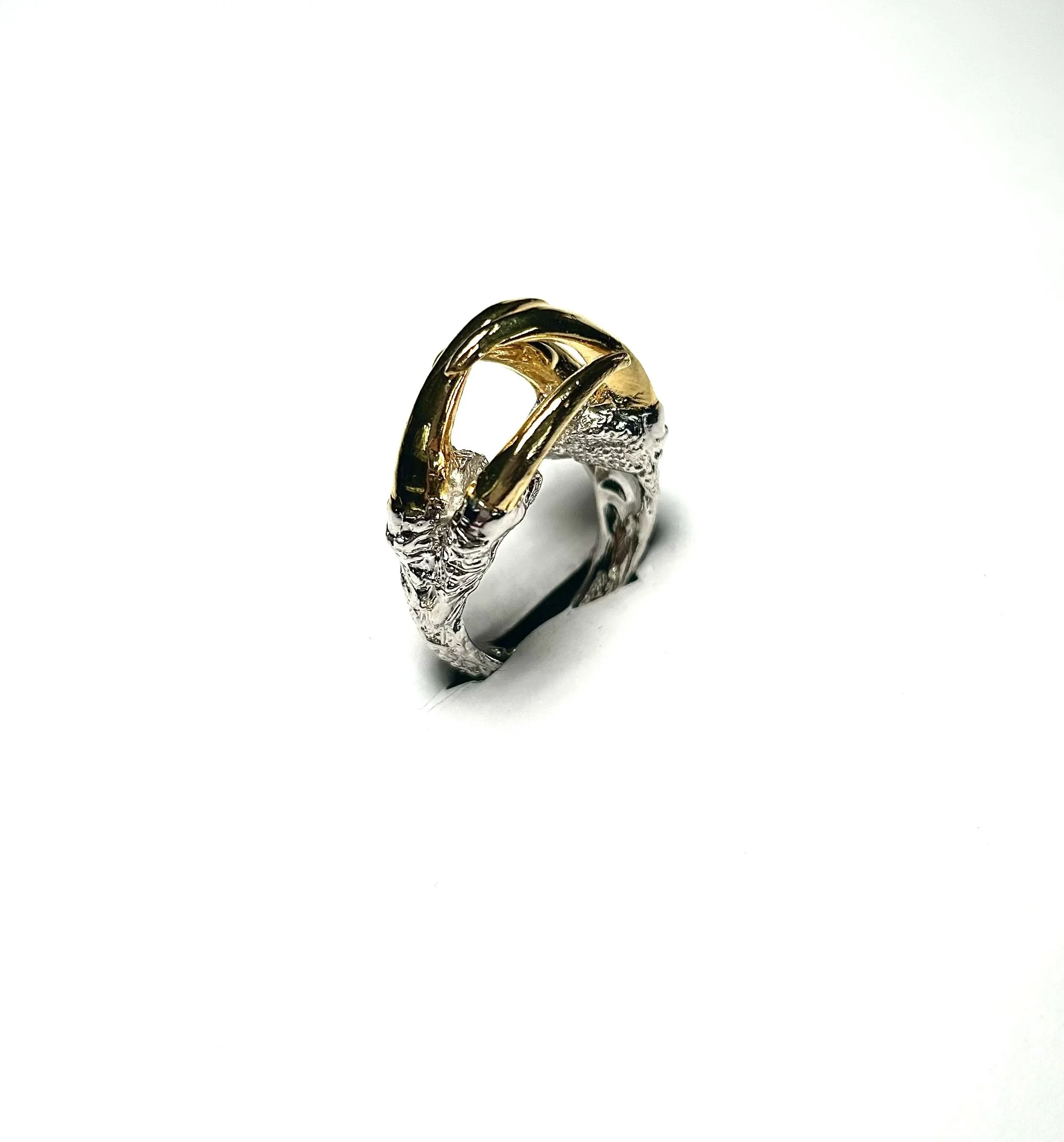 gold talon silver ring (3).jpeg