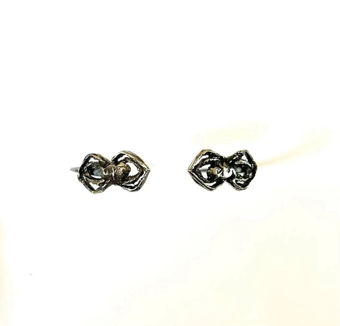 Crystal Spiders double spider cuff