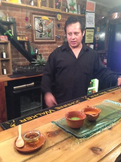 “When I go to the market, I fall in love with the chilies”, the owner of El Kallejon tells our group. He prides himself on his knowledge of traditional Mexican cuisine and offers us Mexican tortilla chips with the best guacamole we had tasted. 