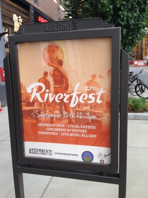 There's even a Riverfest coming up on September 10th.