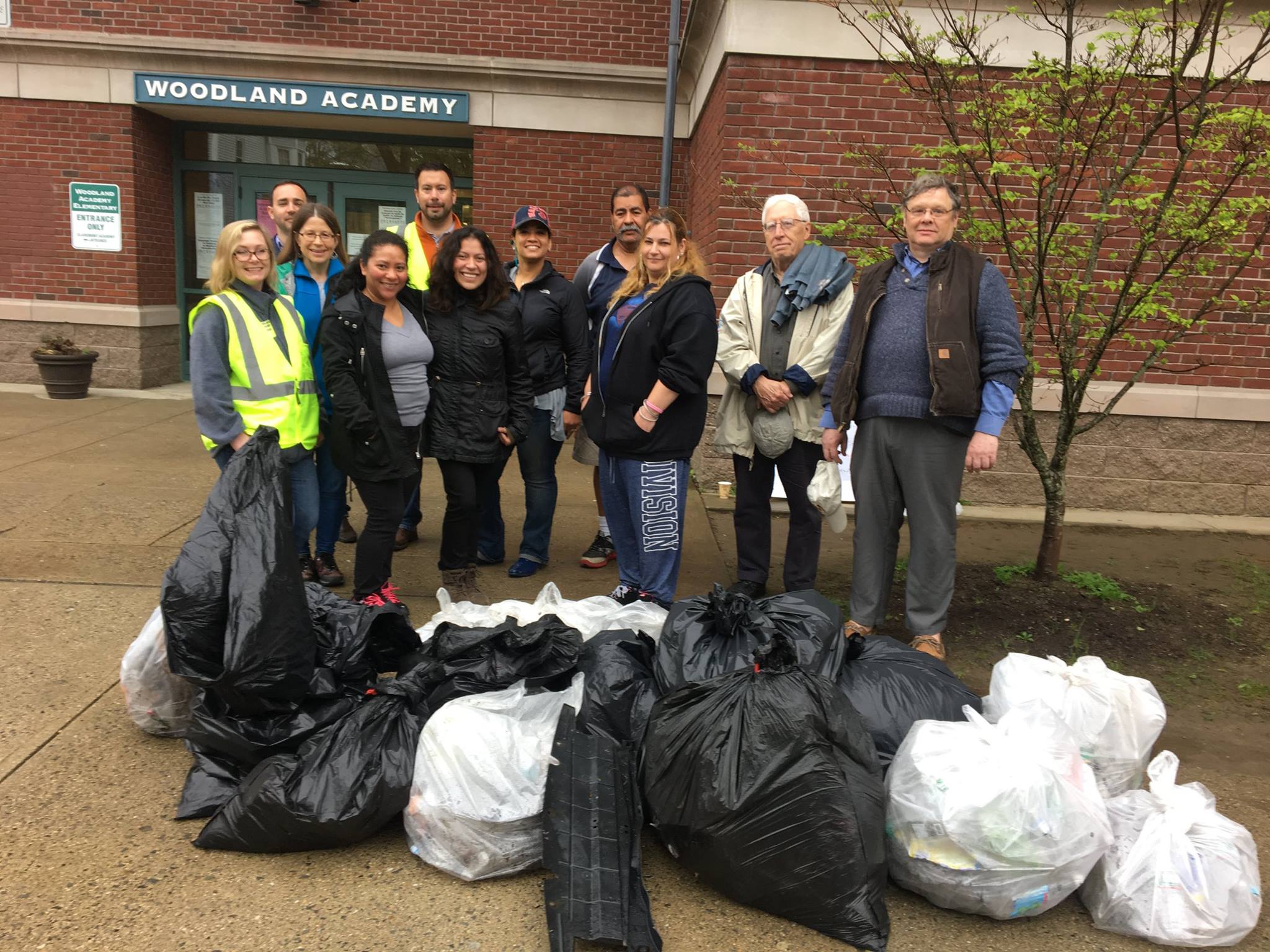 Woodland Academy School Route Clean-up Walk