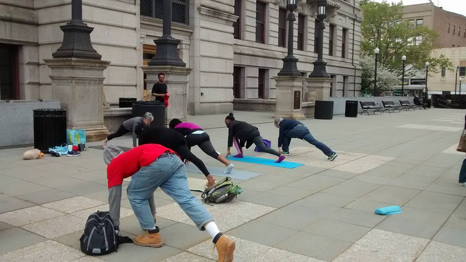 Starting off with Yoga at the Common