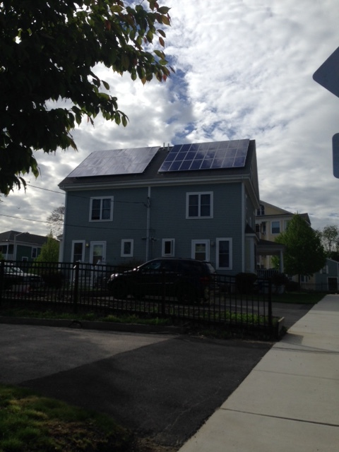 Solar Panels on a CDC Built Property