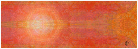 sunset Luxury yoga mat