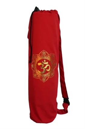 The Red Shiva Mandala Yoga Mat Bag