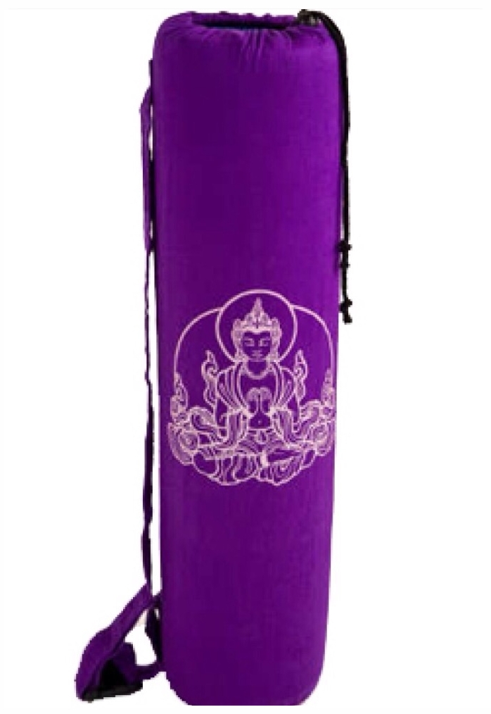 Purple Buddha Yoga Mat Bag