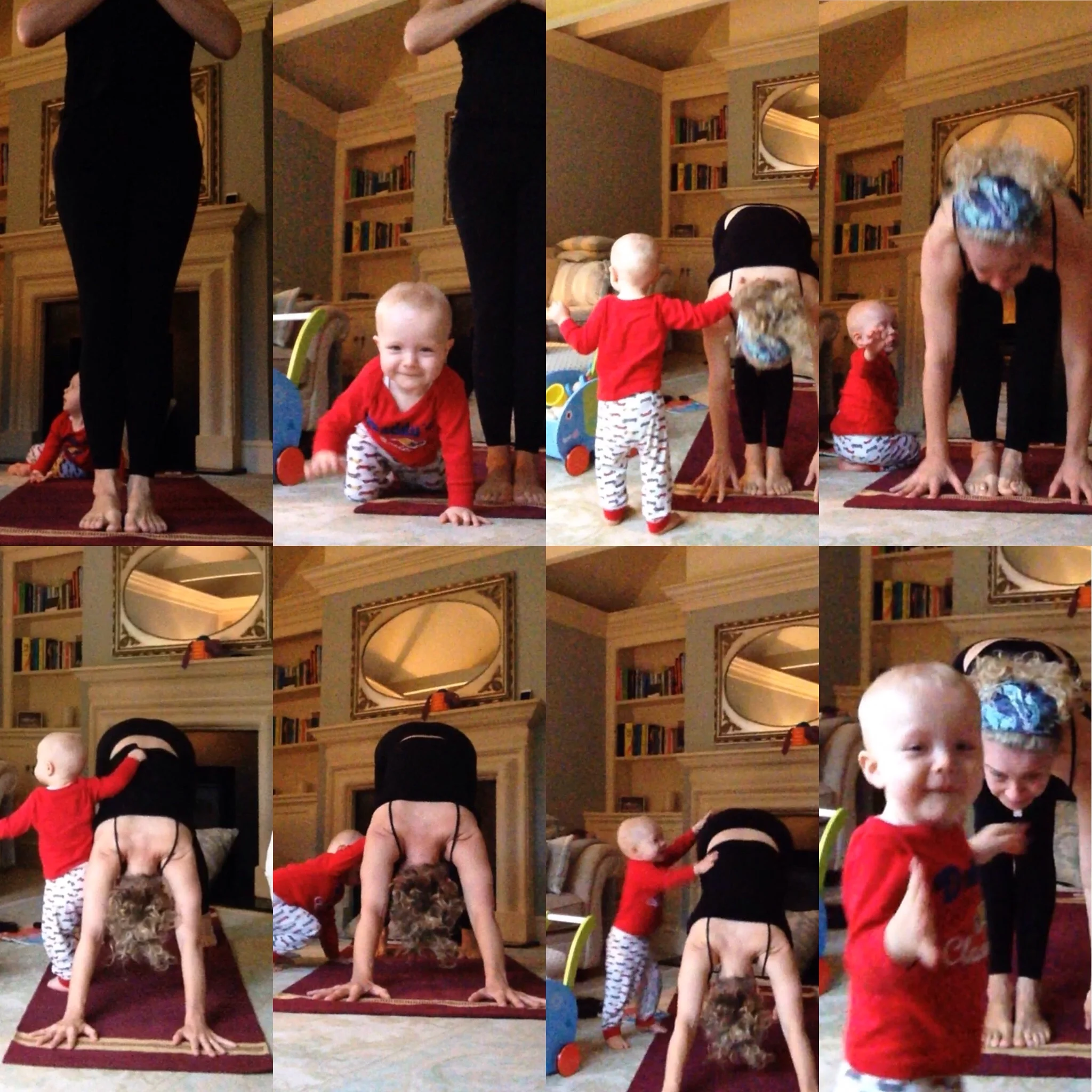 By 13 months Elliott was assisting me and we had such a giggle.