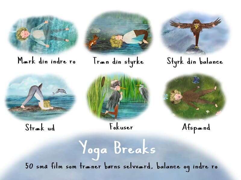 #b&oslash;rneyoga er en god start p&aring; dagen. Yoga Breaks guider dig i sm&aring; animationsfilm.

#folkeskolen #folkeskole #yoga #yogaiskolen