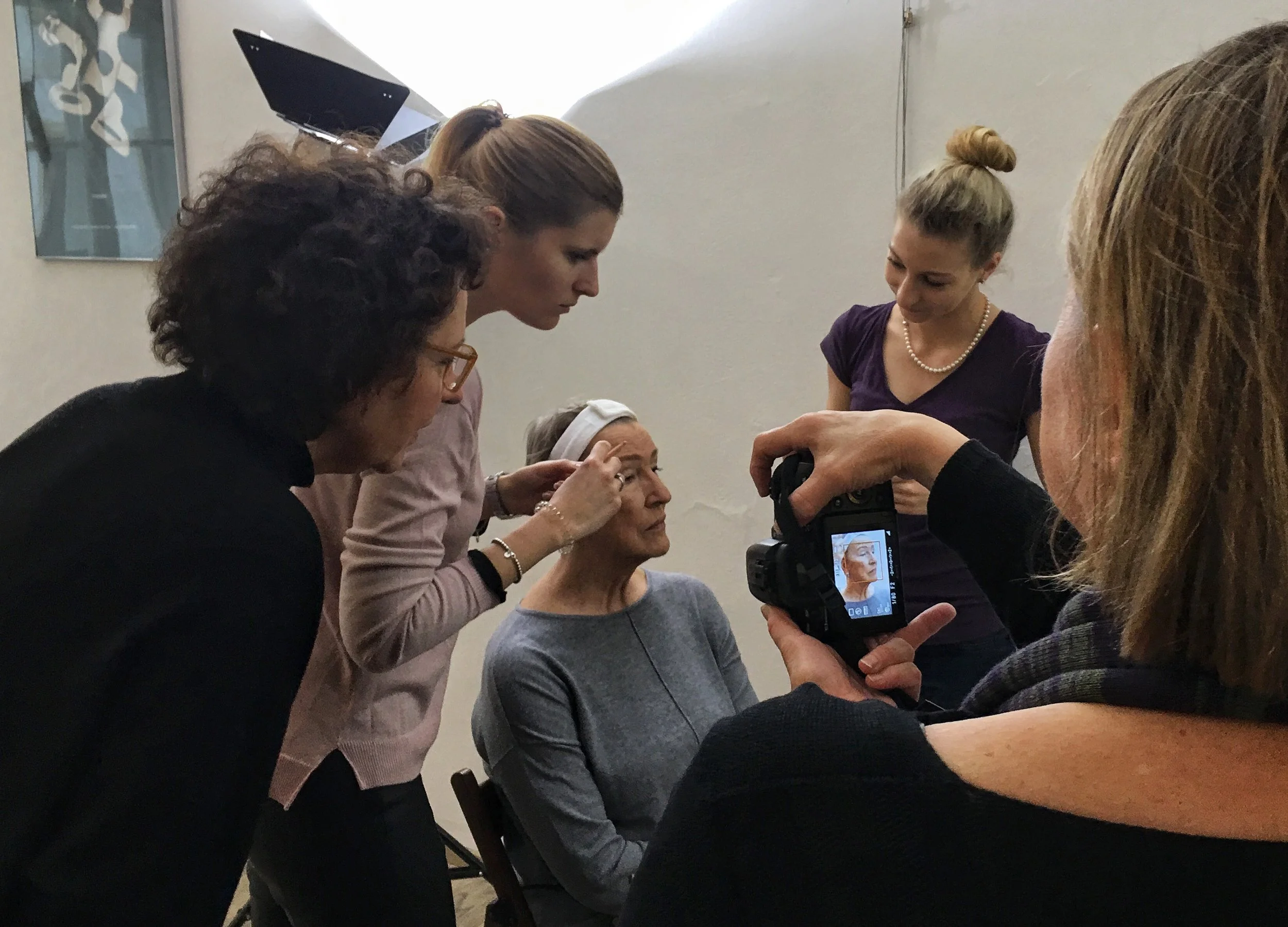Foto Make Up im Fotokurs für Frauen der LIK Akademie für Foto und Design GmbH
