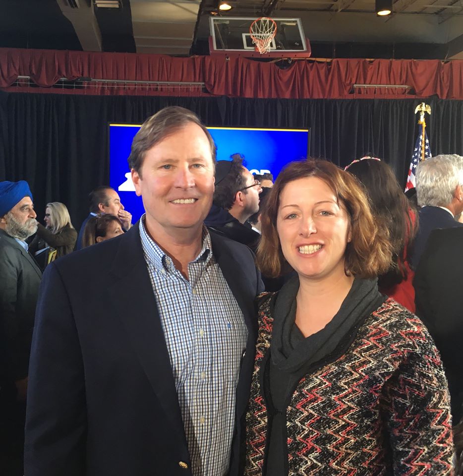 NYS DOT Commissioner Driscoll with LI Streets Director Allison Blanchette