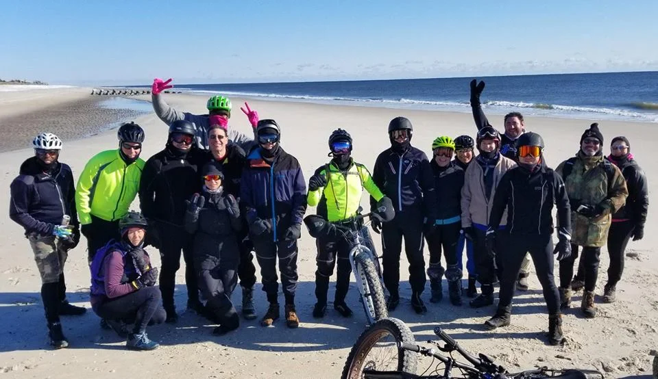 Long island area mountainbikers