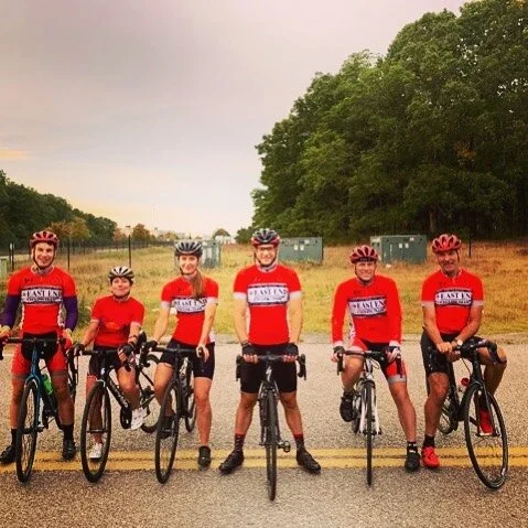 Last East End Cycling Team sprint practice of the year