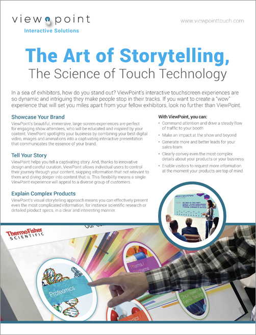 The Art of Storytelling, The Science of Touch Technology