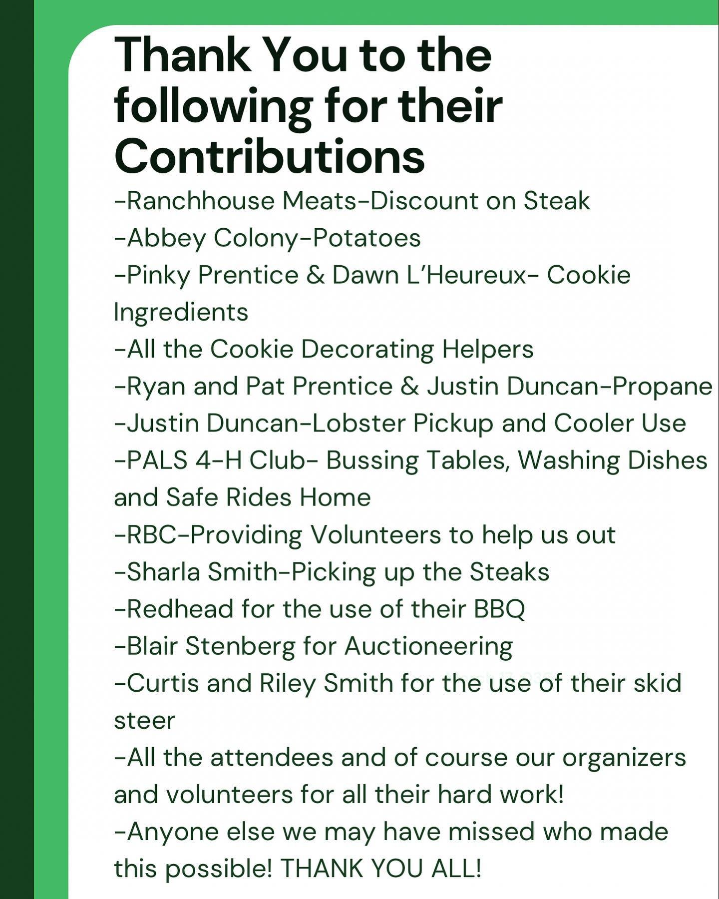 Abbey Steak and Lobster would not be possible without the help of so many. Thank you!