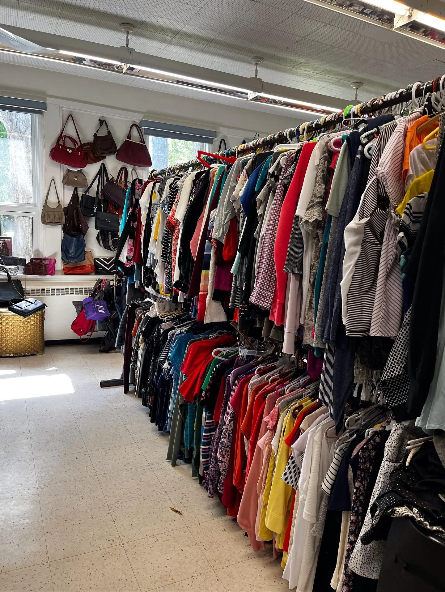 Come stop by the Attic today and fill a bag of clothes for $5!