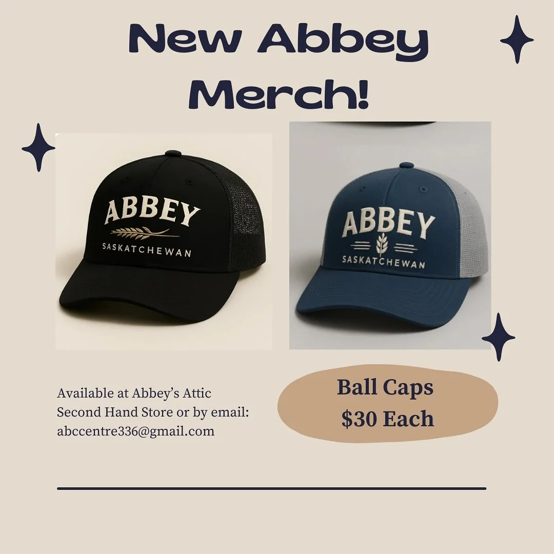 ✨⭐️New Abbey Merch is here!🎉😁

Stop into Abbey&rsquo;s Attic today 9-12 and 1-4 to score a new Abbey hat!