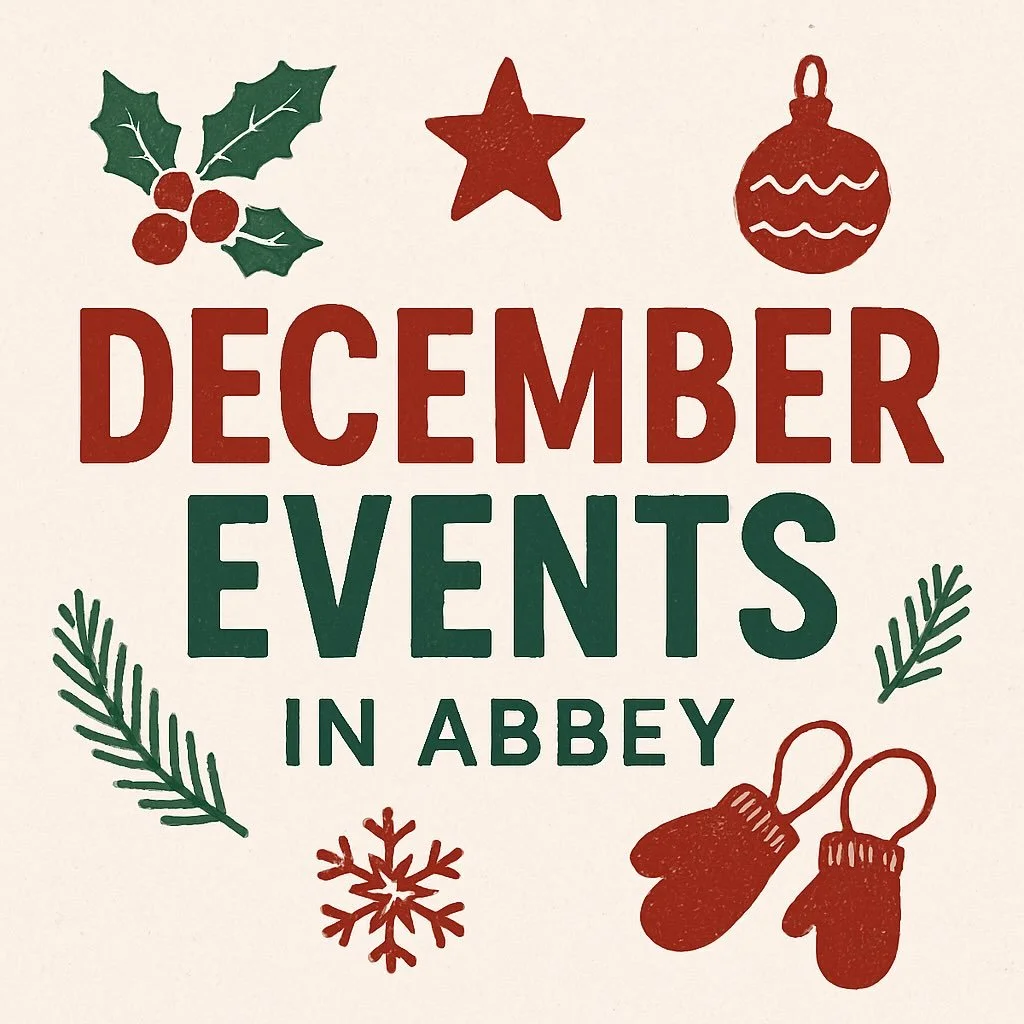🎅🏻December events in Abbey!🎄