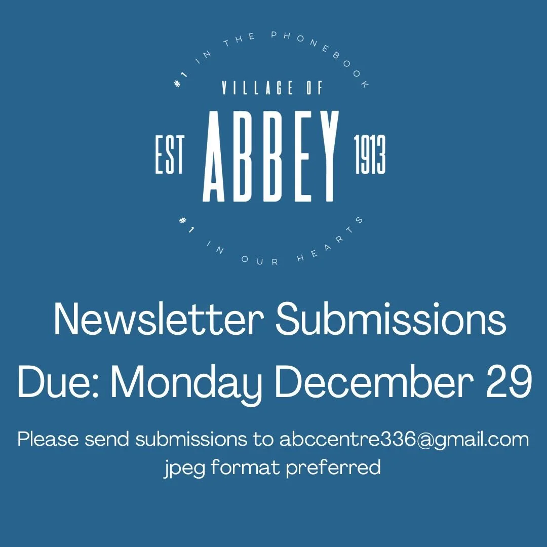 Submission deadline for the January 2026 newsletter.