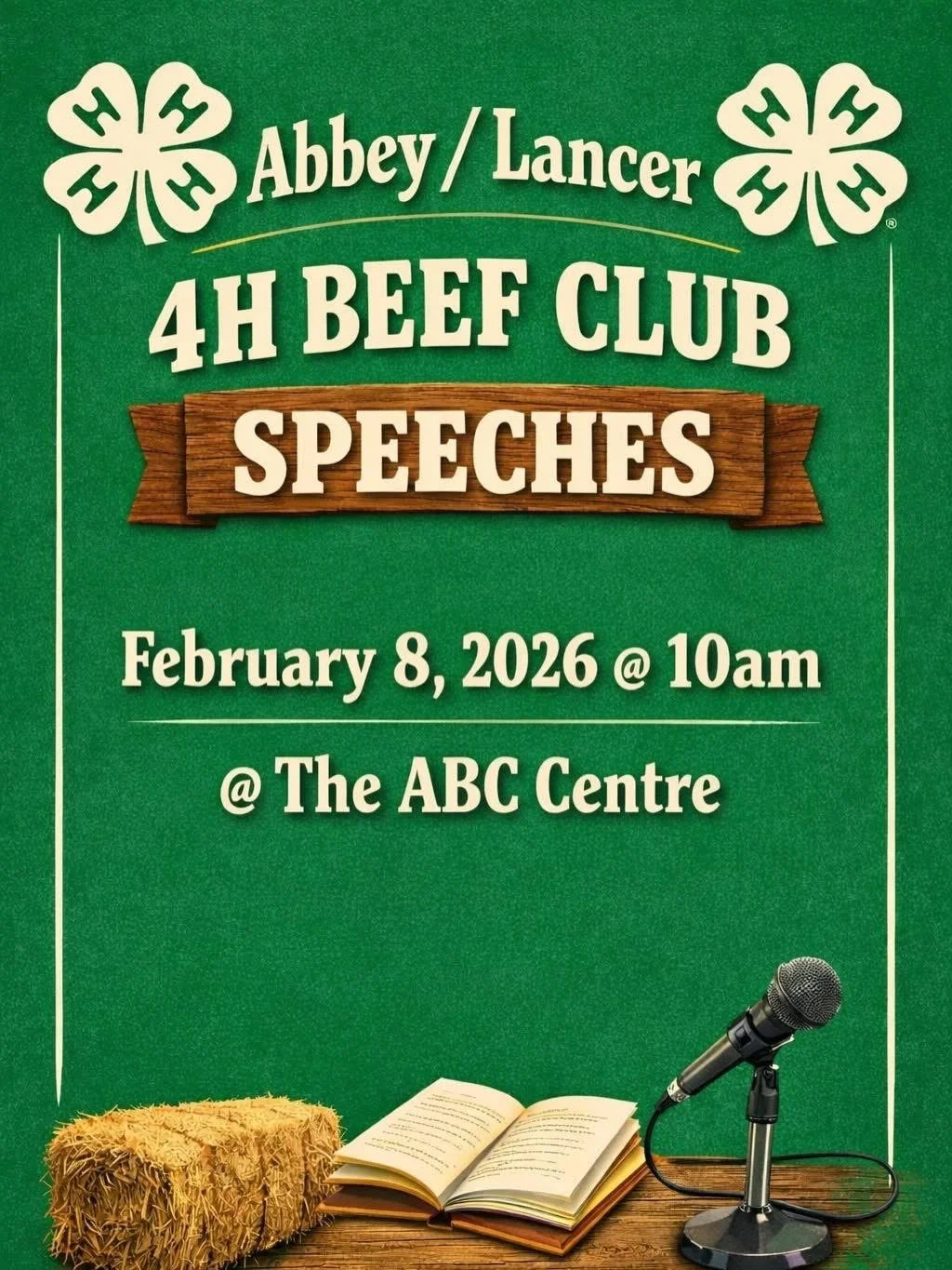 Come support our youth this Sunday in Abbey!