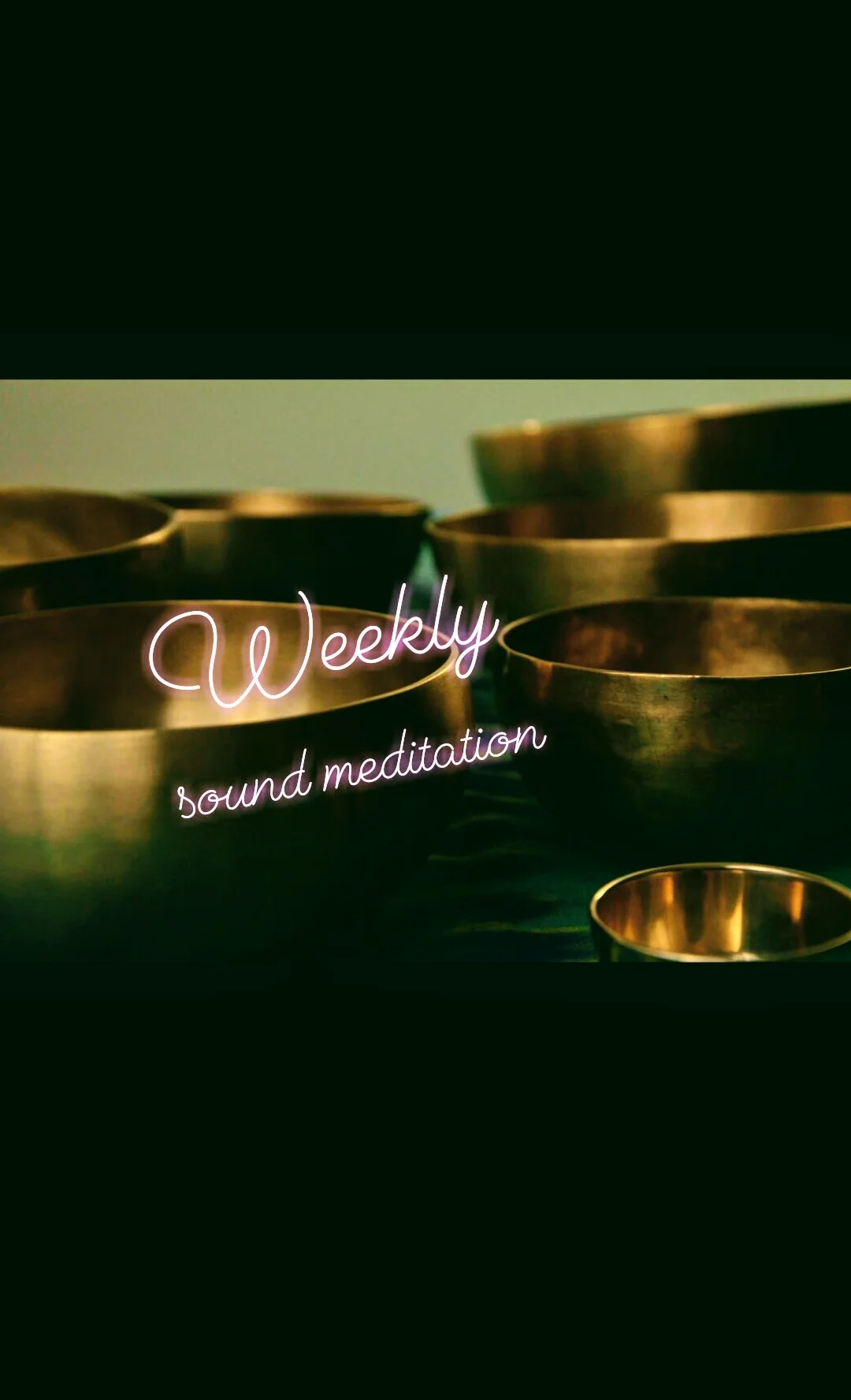Weekly Guided Sound Meditations @ Reformation Studios