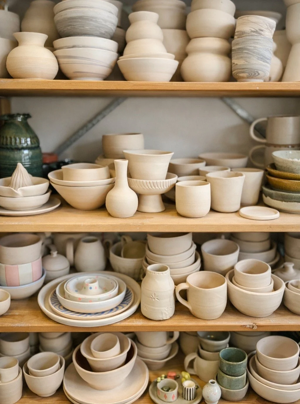 A growing collection of vessels made during the weekly courses at KAOLIN. All made by students of different levels of experience, and all with characters and styles of their own. I must say its a privilege to be surrounded by so many clay enthusiasts