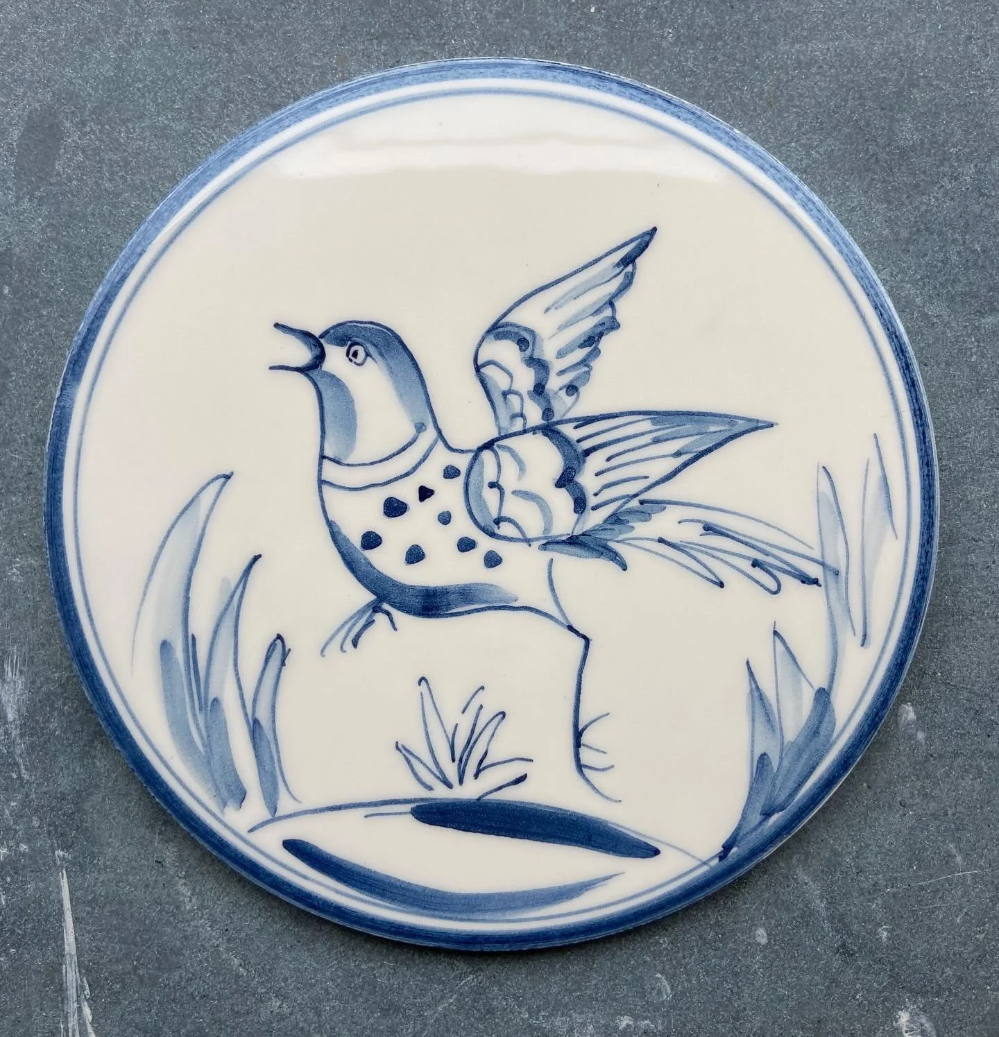 Spring!
#ceramics #paintingceramics #delftware
