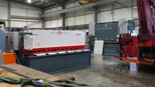 Installed New PressBreake & Guillotine