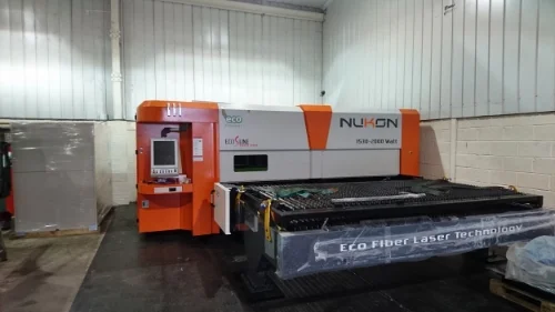 Installed New Laser Machine