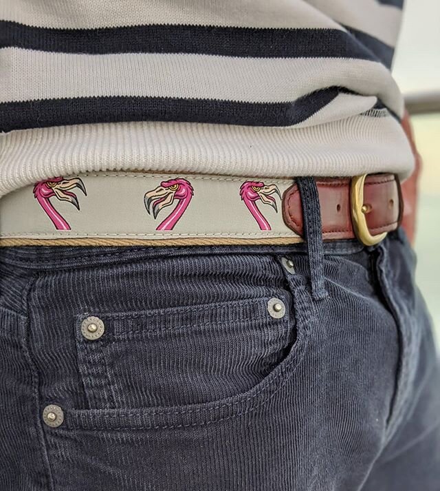 Introducing The Ferocious Flamingos belt!&nbsp; The insanely tough birds have been misunderstood for far too long. In reality, they're the epitome of badass, salty creatures that brawl with the best of them and survive in some of the harshest environ