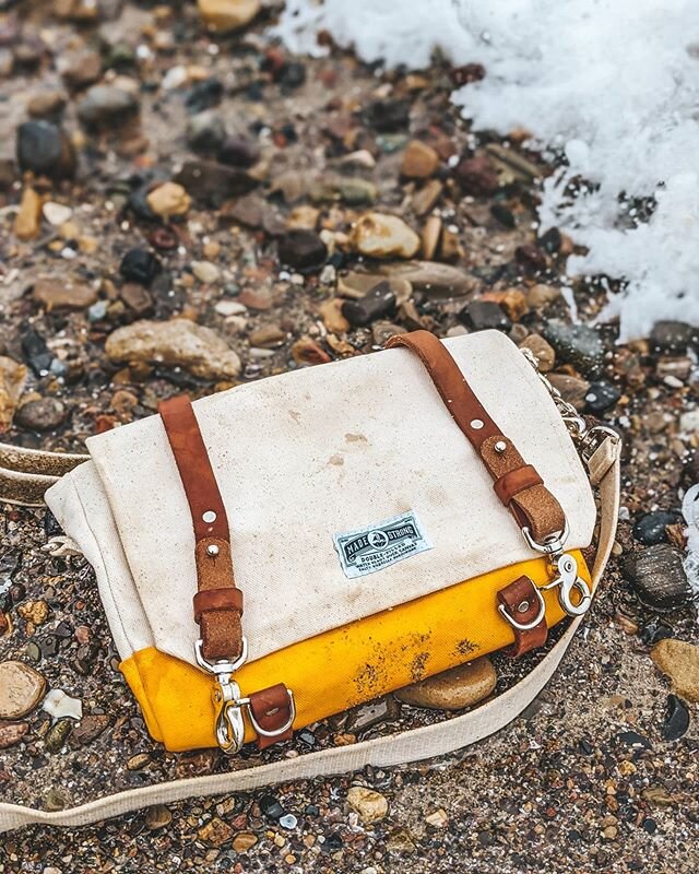 Dirty bags tell better stories.  The tough-as-nails, mud-loving Zuma bag is made for your wilder days &amp; nights.  #madeinusa #handmade #prepsnotdead