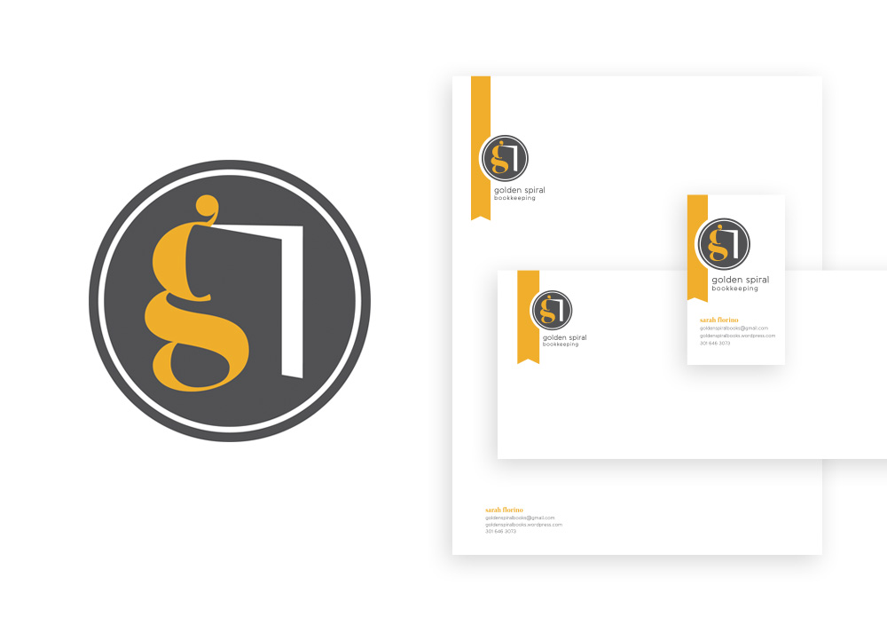 Golden Spiral Bookkeeping Branding