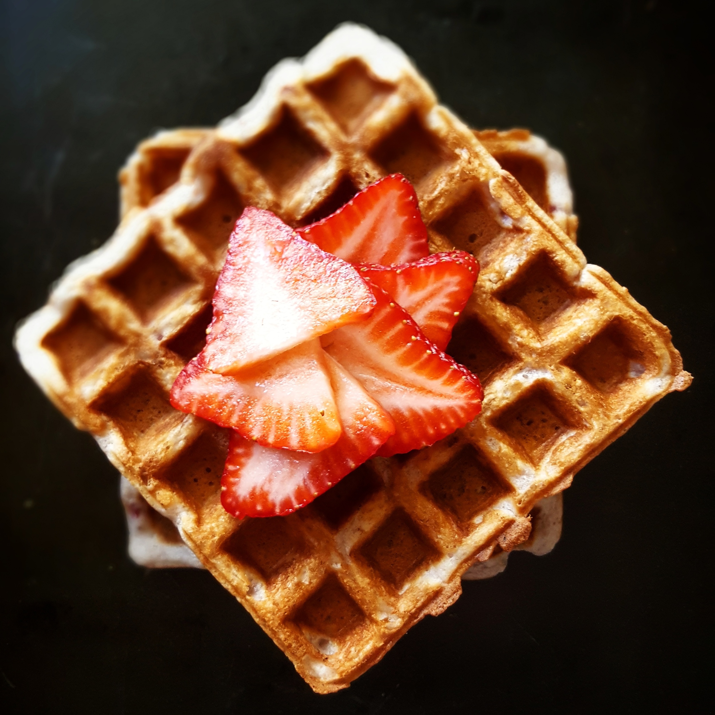 Strawberry Belgian Waffle