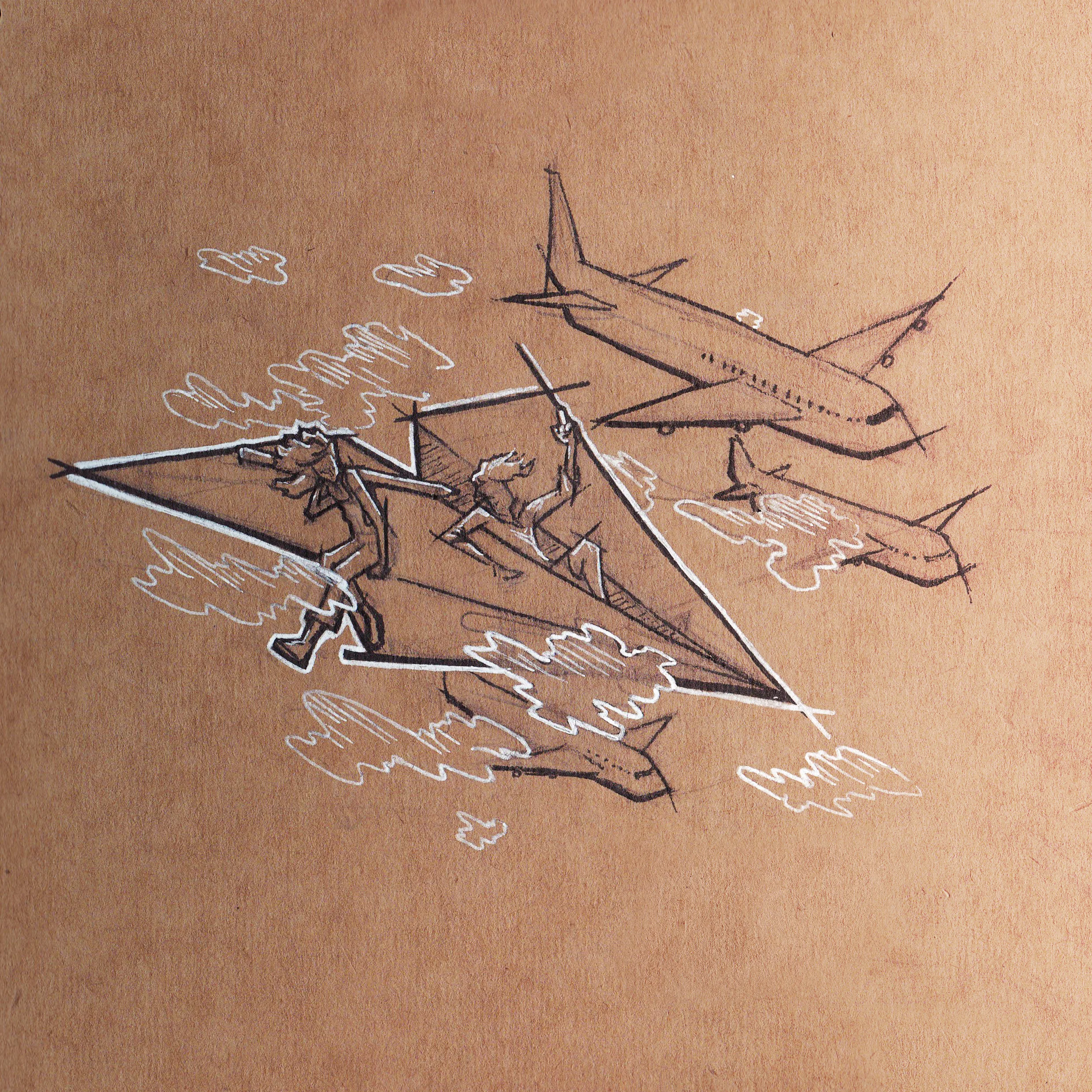 Paper Planes and a Brain