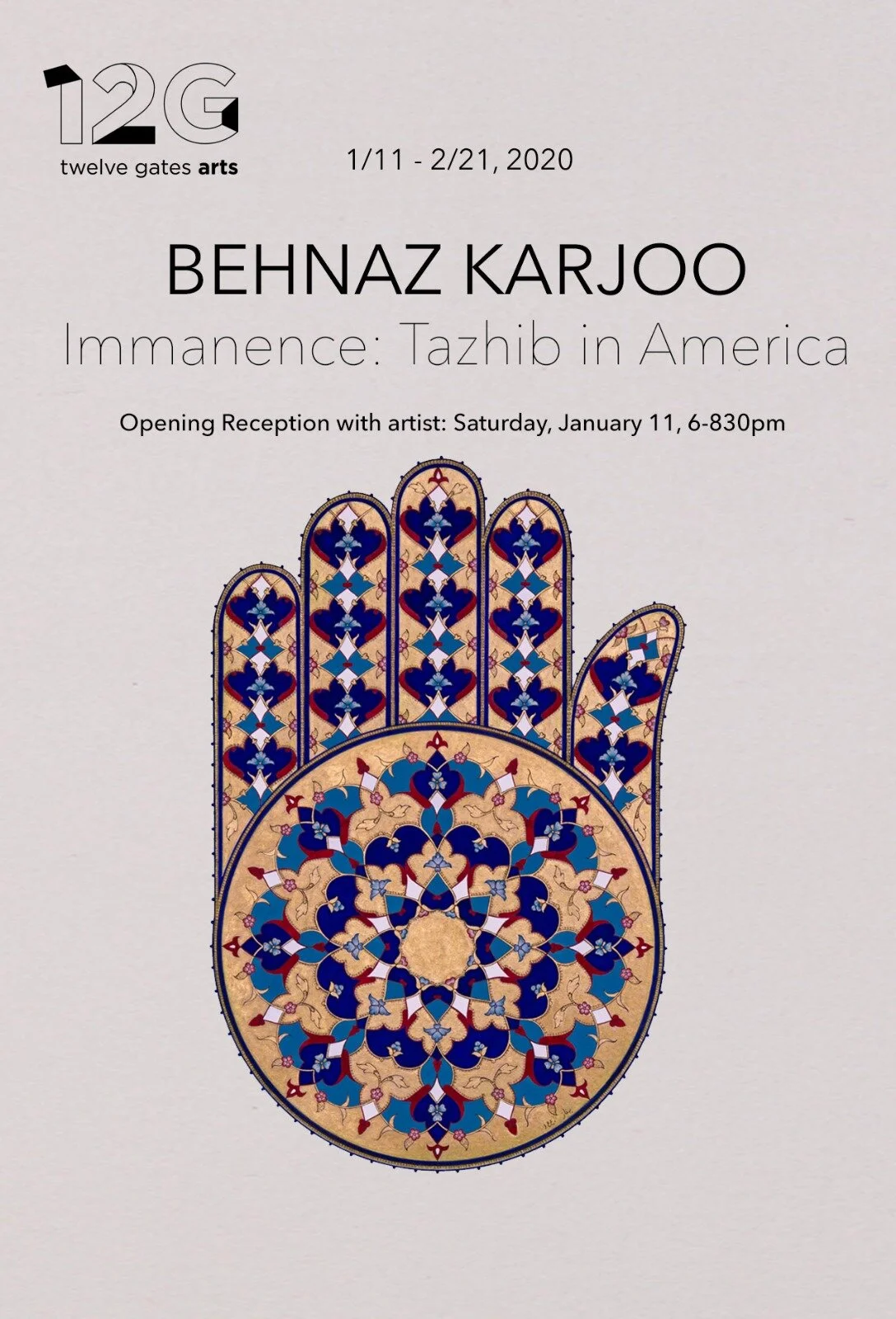 Immanence: Tazhib in America | Behnaz Karjoo