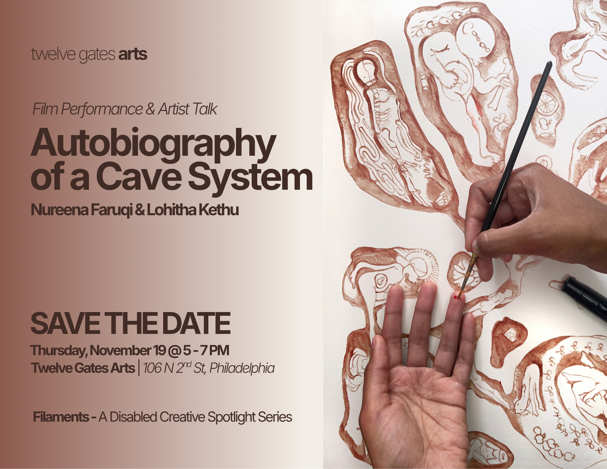 Autobiography of a Cave System: Film Performance &amp; Artist Talk
