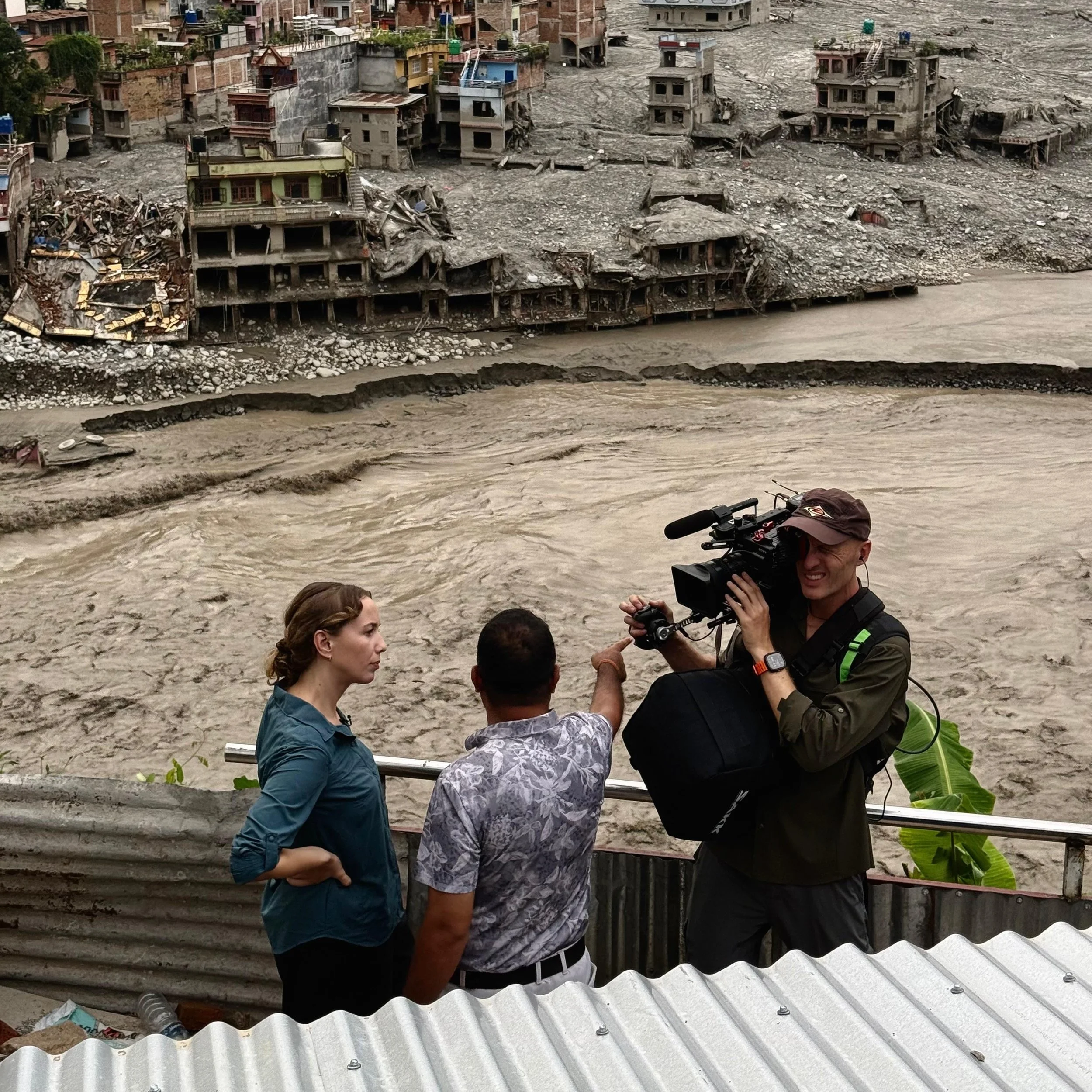 Filming on the Frontlines: Documenting the Nepal Floods for ABC News