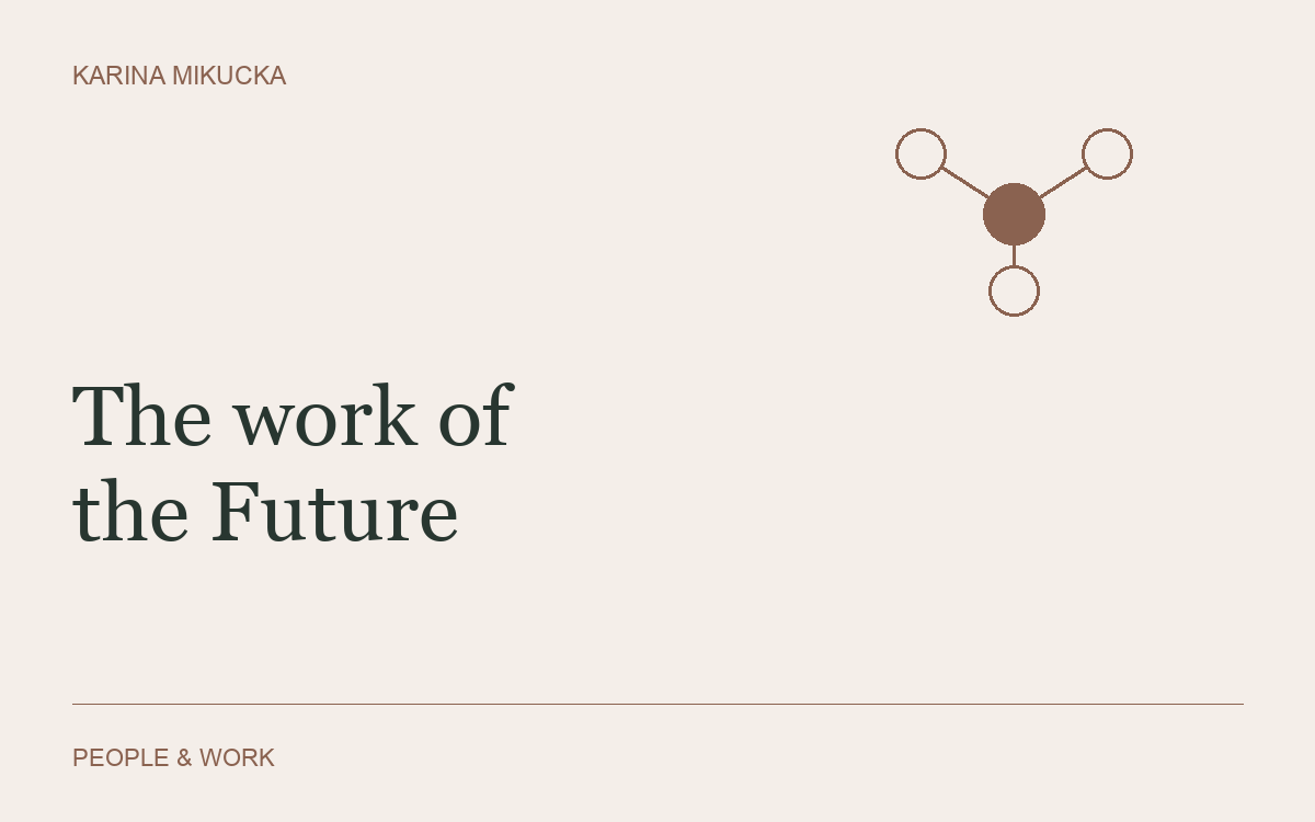 The Work of the Future: Deciding What Deserves to Be Done