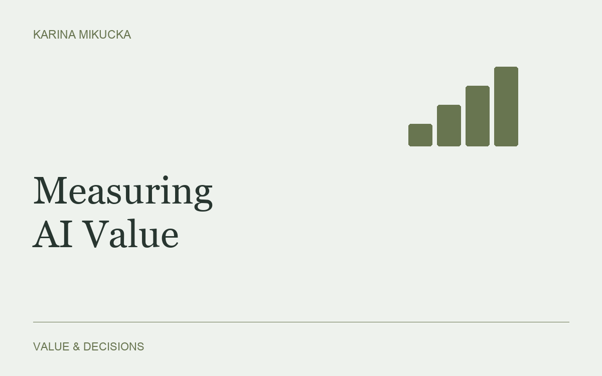 Measuring AI Value: What the Usage Dashboard Can—and Cannot—Tell You