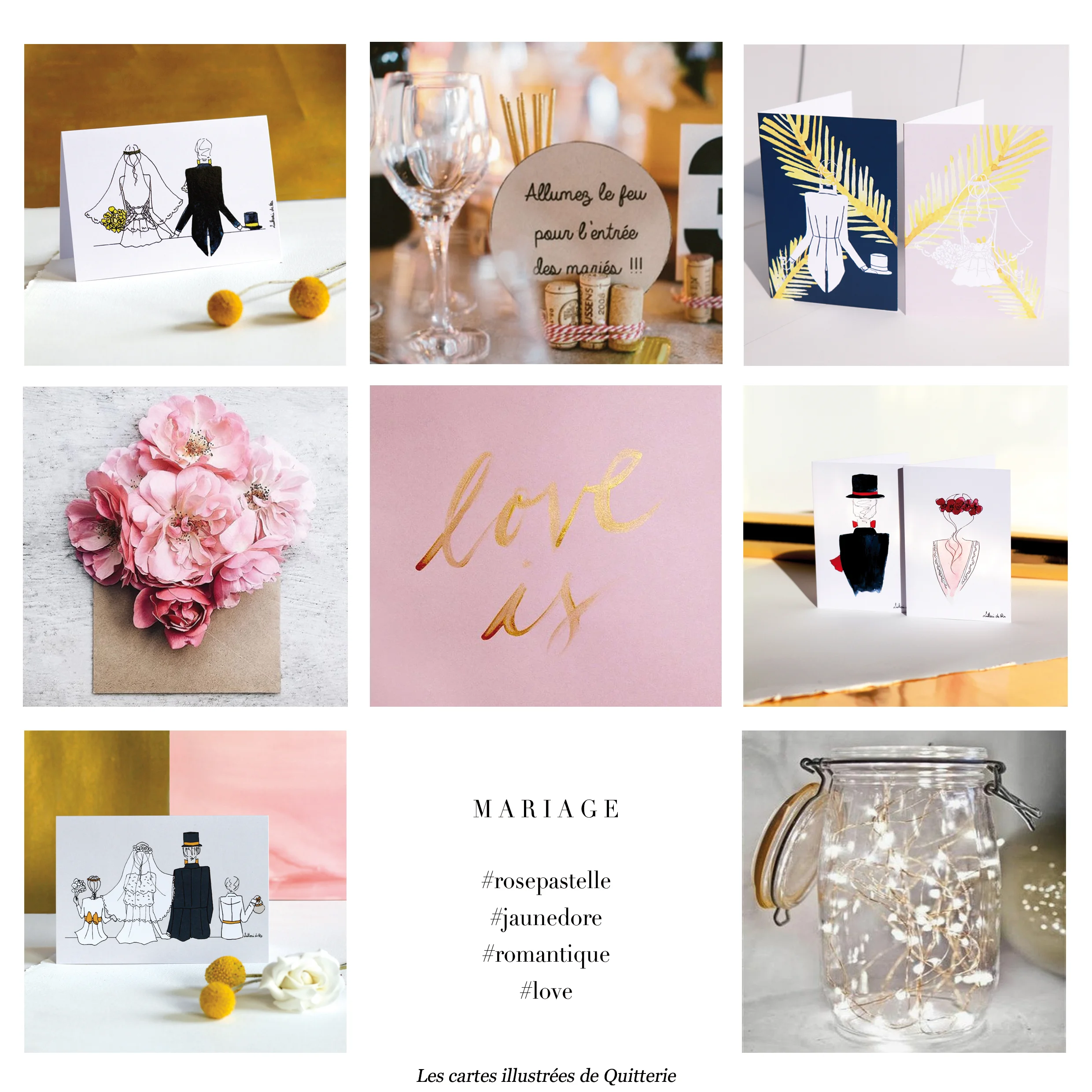 Mariage Felicitations Et Remerciements Les Cartes Illustrees