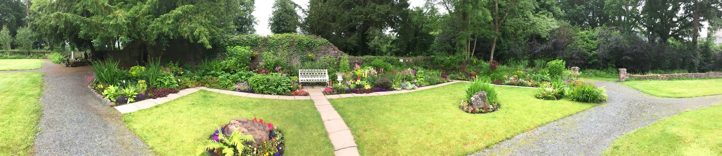 This is the walled garden where brian & I held morning prayers while we stayed at the abbey. We specifically used this time to intercede for each family in our new parish in fairfield, ct. What a peaceful place, and will always be one of our favorite memories from the week.