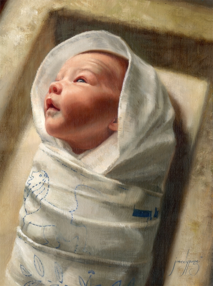 little lamb by jenedy paige ( source & painting description)