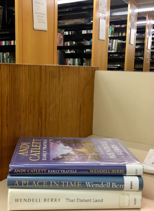 This week I went back to Wendell Berry school.