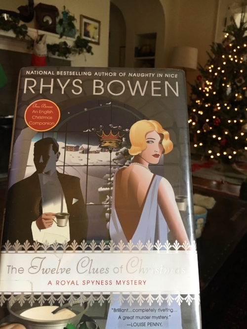 December is the time for cozy mysteries (except for that one for our reading group!)