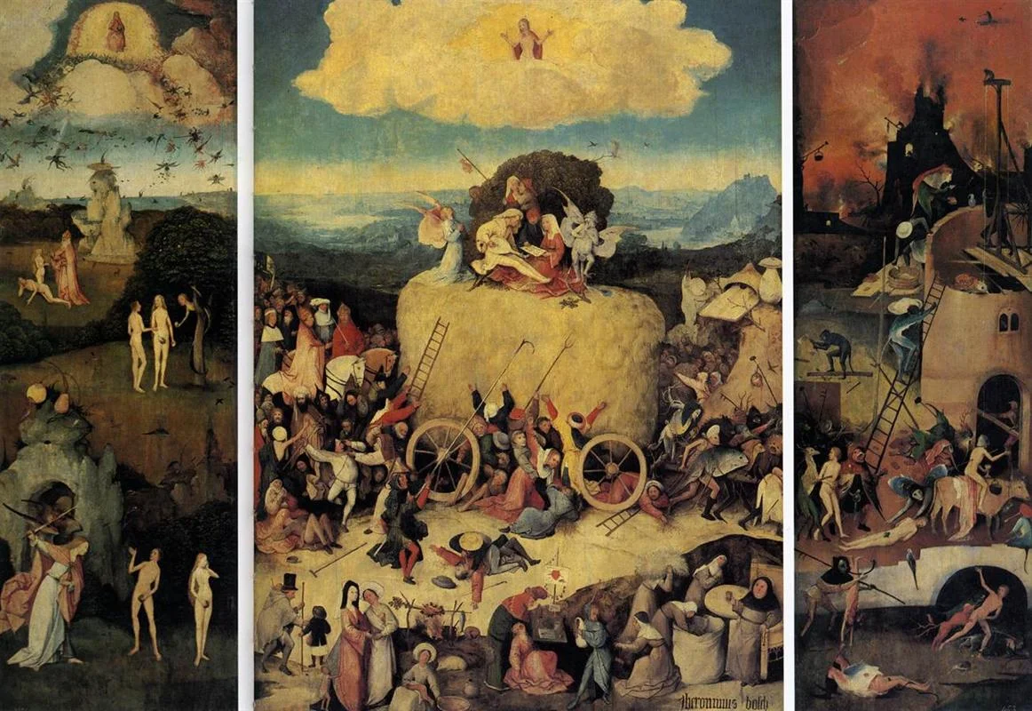 Haywain by Hieronymus Bosch (source)